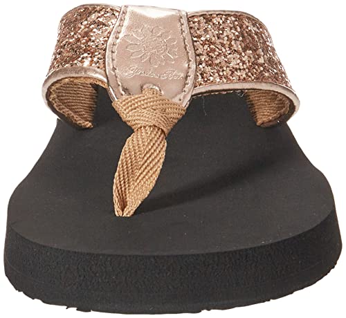 Yellow Box Women's Feliks Sandal, Rosegold, 8 M Us #TOP1