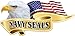 ProSticker 925 (One) 3" X 6" American Pride Series "Navy Seals" Bald Eagle Decal Sticker