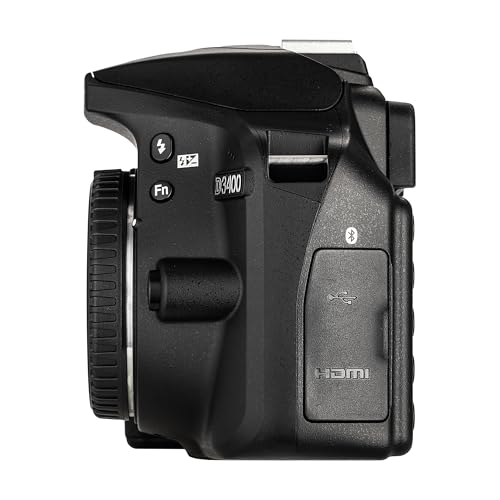 Cámara Nikon D3400 DSLR con lente 18-55mm y accesorios miniatura 7