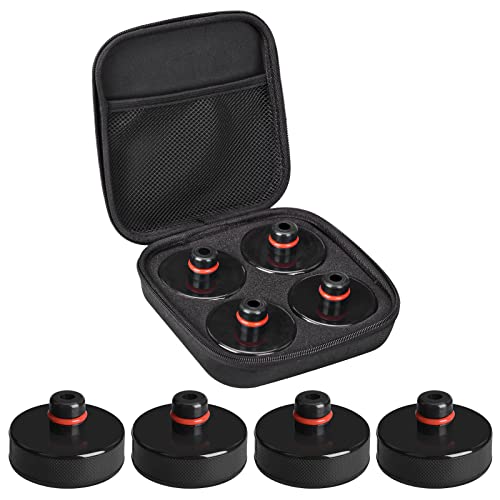 Almohadilla de Elevación para el Tesla Model 3/S/X/Y,Bloque de Goma Gato Jack Pad,Tesla Model...