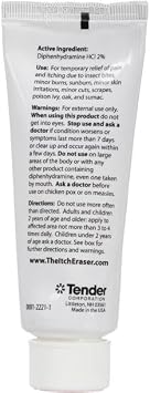 Tenders The Itch Eraser Gel Max Strength 2oz (5 Pack)