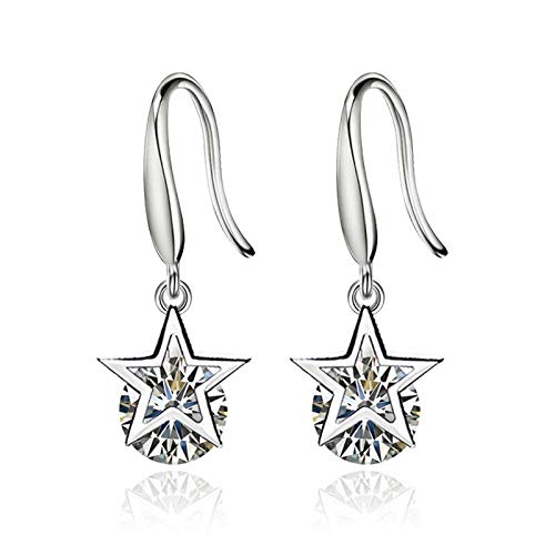 Boucles d'oreilles pendantes argent 925 LXGGUC, le cadeau idéal pour femme