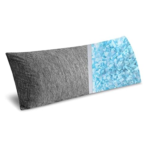 MIULEE Cooling Body Pillow with Memory Foam Cover