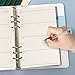 A5 Weekly Planner Refills, A5 Planner Inserts 6-Ring Planner Refill for Notebook Journal Tracker, Undated, 45sheets/90pages-Harphia(A5 5.59 x 8.27'',Weekly)