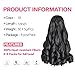 French Curl Braiding Hair 12 Inch 8 Packs Natural Black Curly Braiding Hair Pre Stretched 50g/pack Loose Wavy Crochet Hair Synthetic Hair Extensions for Black Women (12 inch,8 packs, 1B)