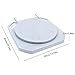 Wheel Alignment Turn Plates, Rotation Angle 360° Alignment Turntable Plate with Two Thrust Pads and Two Rubber Transition Blocks 5 Ton Wheel Alignment Turn Plates Car Truck Front End Wheel Tool 1 Pair
