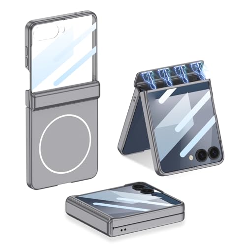 Coque Galaxy Z Flip 7 5G intégrale à induction avec protection magnétique