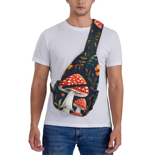 Bolso bandolera para mujer y hombre con diseño de mariposa y flor miniatura 7