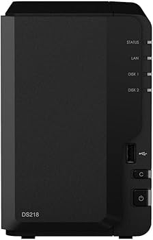 外付けハードディスク・ドライブ DS218+ NAS 16TB (2 x 8TB) 外付けハードディスク・ドライブ DS218+ NAS 16TB (2 x 8TB) 外付け