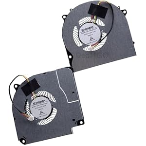 Deal4GO CPU GPU Graphics Cooling Fan Replacement for Gigabyte G5 KD, G5 KC, G5 MD, G5 GD, G7 GD, G7 MD (RTX 30 Series)