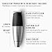 Bevel Beard Trimmer for Men - Cordless Trimmer, 6 Hour Rechargeable Battery Life, Tool Free Adjustable Zero Gapped Blade, Barber Supplies, Mustache Trimmer, Silver