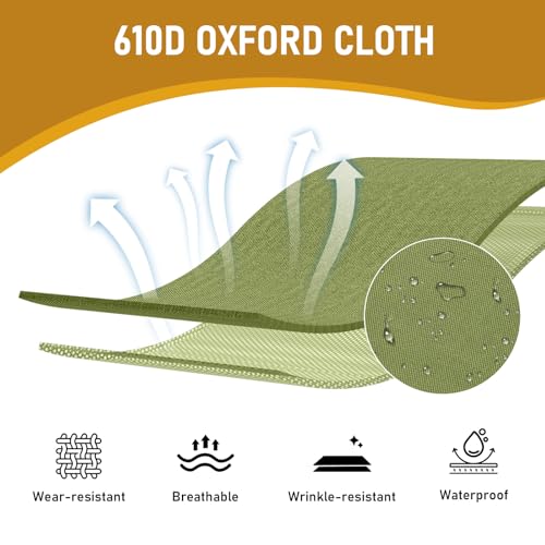 Image of Portable Folding Camping Cot,Lightweight Camping Cots for Adults,Folding Tent Camp Cot Bed,Indoor Outdoor Travel Sleeping Cots,with Carrying Bag,for Patio Hiking Picnic Beach Fishing (Army Green)
