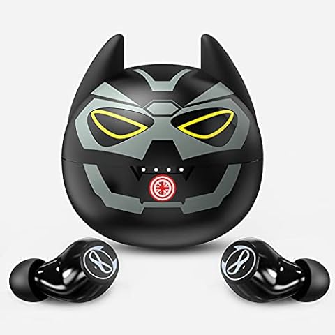 Kids Wireless Earbuds XZC Cute Design Sport Wireless Earbuds for Kids Adult Waterproof Ear Pods Wireless Earbuds with Microphone for Small Ears (Mech Warrior) Cover
