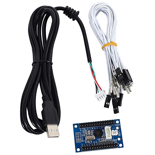 SODIAL Arcade Game Controller USB Free Drive Game Control Chip for KOF Street Fighter DIY Arcade Game Kit Parts