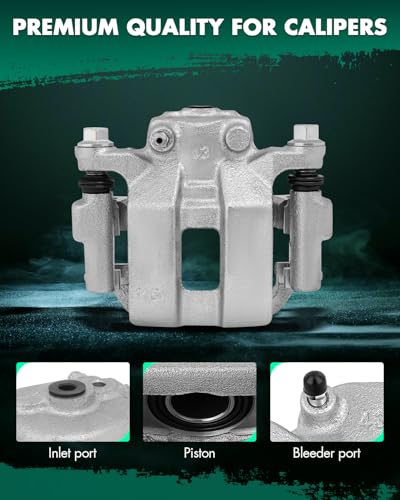 Image of SCITOO Rear Right Brake Caliper With Bracket 19B2793 Compatible For Infiniti G35 2003-2005 For Nissan 350Z 2003-2005 For Nissan Murano 2003-2007 For Nissan Quest 2004-2009