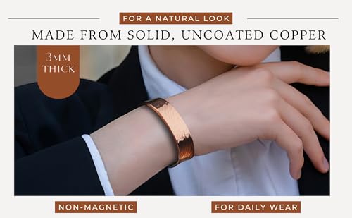 Demmex Premium 3Mm Thickest Pure Turkish Copper Bracelet thumb #3