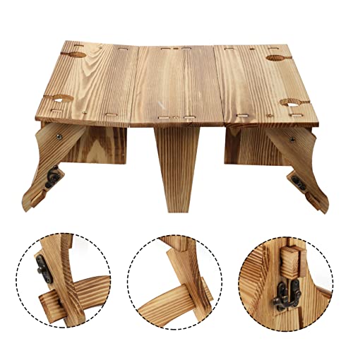 Table bois créative compacte au design léger pour pique-nique et extérieur - 3