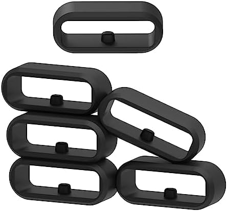 Correa compatible con Fitbit Versa 4Sense 2Versa 3Versa 2Fitbit VersaVersa Lite Smartwatch Band, banda de silicona suave, anillos de sujeción de