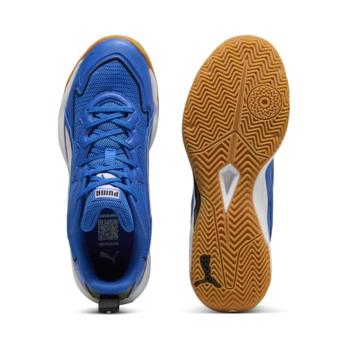 Puma Chaussures de Sport en Salle Solarflash 4, Unisexe, Team Royal White, 37,5 EU