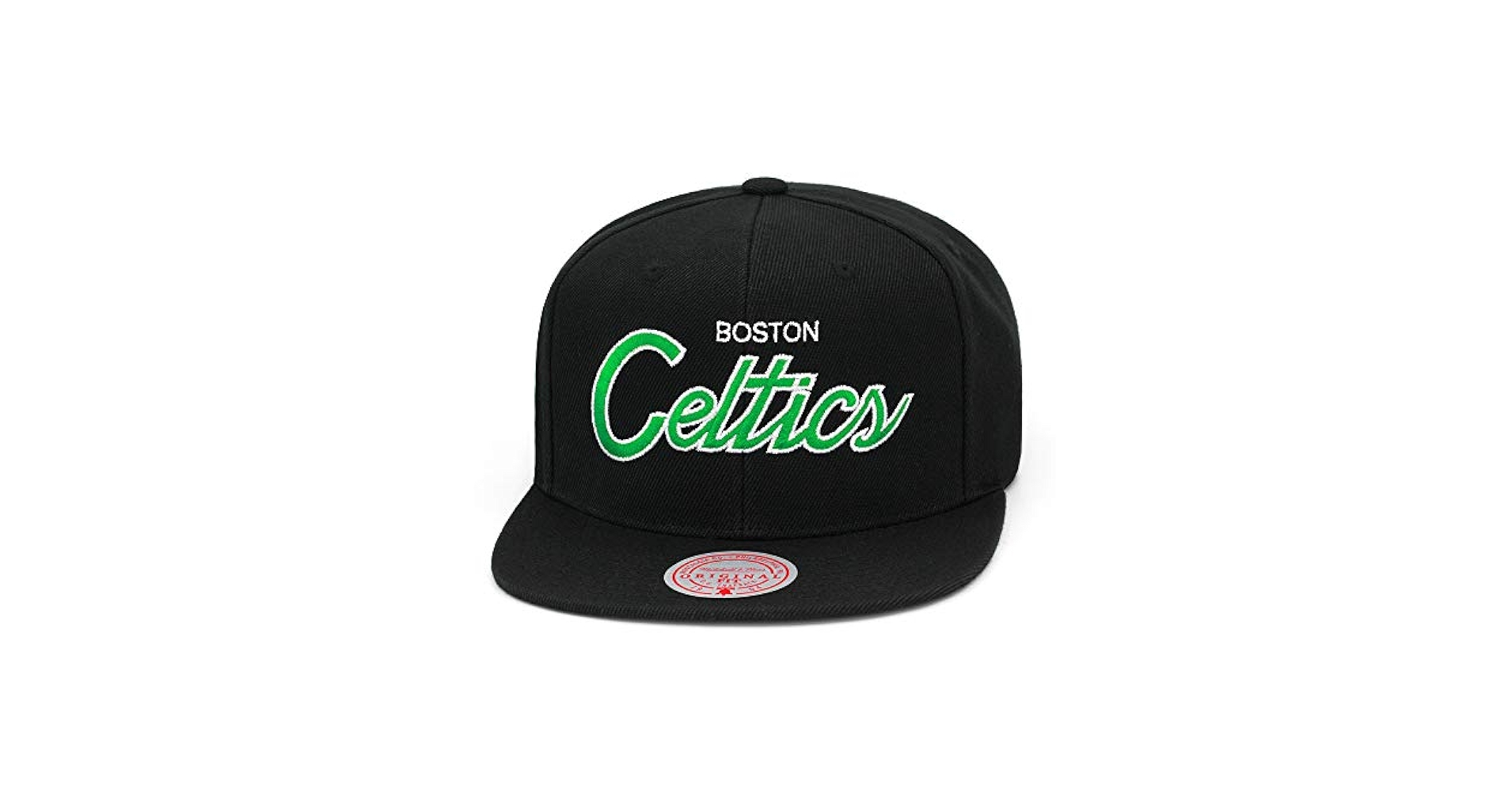 ★Mitchell & Ness Black Boston Celtics 関税込★ Celtics Mitchell & Ness Triple Play Black SnapBack Cap