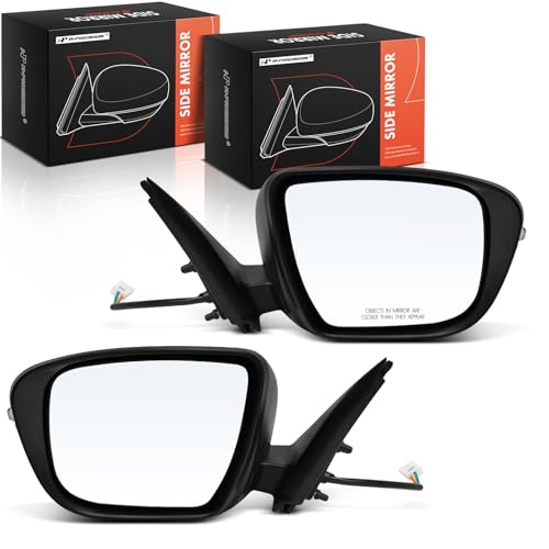 A-Premium Pair (2) Driver and Passenger Side Power Door Mirror