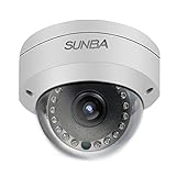 Sunba PoE 2MP 1080P H.265 2.8mm Night Vision 65ft Outdoor Fixed Dome IP Network Camera (FT-HD)