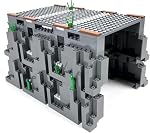 TRavesty – City Eisenbahnschienen Höhlen und Brücken Bausteine Set, Cit
