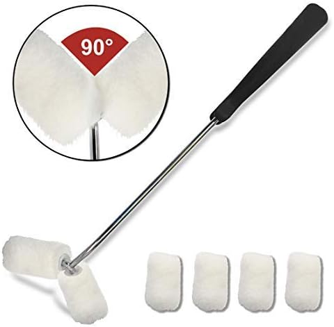 HAUTMEC Smart Paint Roller Kit for Painting Tube and Coin Forms, Painting Pipes, Fences, Furnitures HT0033-PT