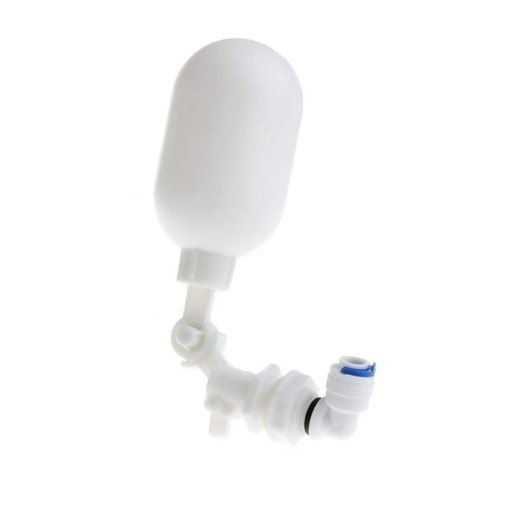 Válvula de bola flotante de cierre automático, alimentación de agua para acuarios y peceras