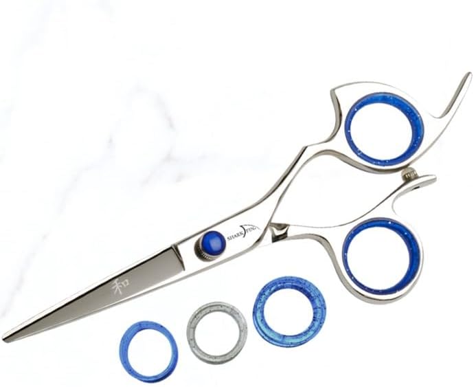 Sharkfin Shears Professional Right Hand Non-Swivel Stainless 5.5" Scissors