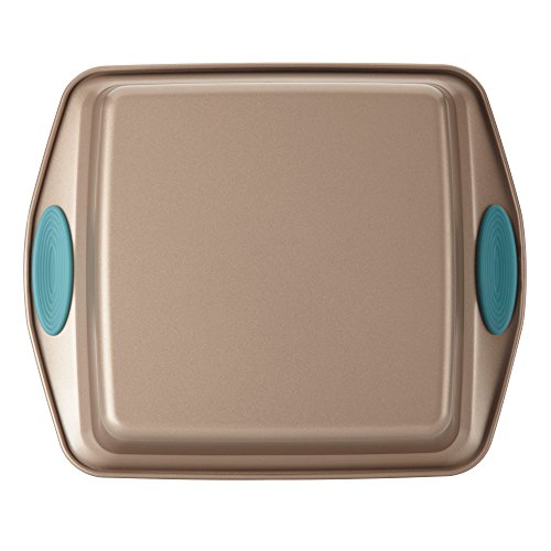 Rachael-Ray-Cucina-Nonstick-Baking-Pan-Nonstick-Cake-Pan-Square-9-Inch-Brown Rachael Ray Cucina Nonstick Baking Pan Nonstick Cake Pan Square 9 Inch Brown