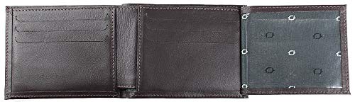 Carteira em Couro Masculina, Fasolo, Marrom