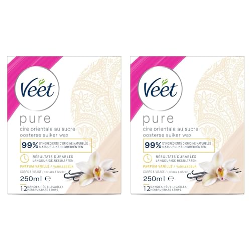 Cire Chaude PURE Orientale au Sucre Veet : Votre Rituel Spa Vanille à la Maison