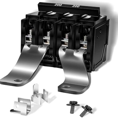 Replacement EQ9685 MBK200 200 Amp 2-Pole Main Breaker Conversion Kit 200A Double-Pole Main 120/240 VAC