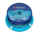  Verbatim Cdr 800 40X Jewell 25 Verbatim