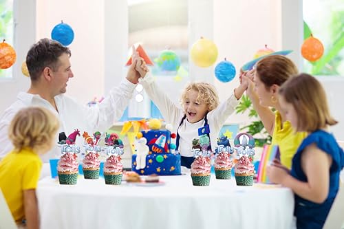 Qlqkhjh 24Pcs Cute Sprite Cake Toppers,Cute Sprite Birthday Party Supplies,Cute Sprite Party Decorations. thumb #3