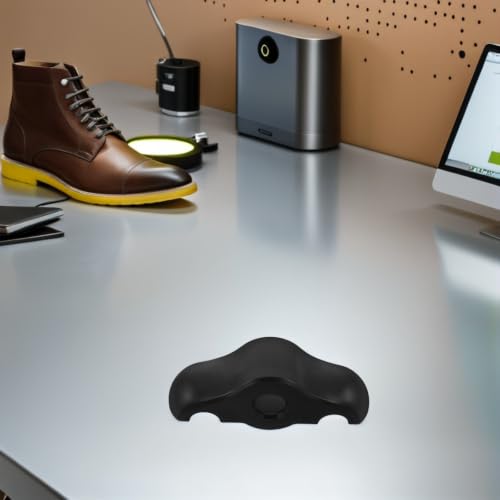 Adaptadores de pies para bicicleta estática interior almohadillas plástico negro ejercicio 7