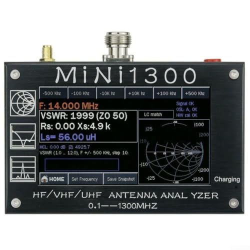Analizador vectorial de antenas Mini1300 para el taller de radioaficionados en casa 4