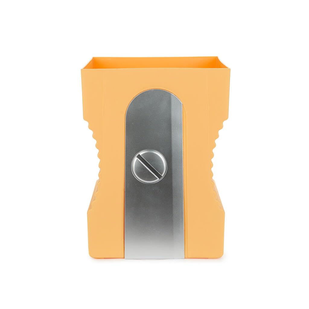 balvi Papierkorb Sharpener Orange Farbe Inspiriert durch einen Anspitzer Plastik