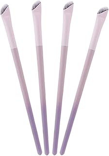 4pcs Ultra Fine Angled Eyeliner Brush Set, Th...