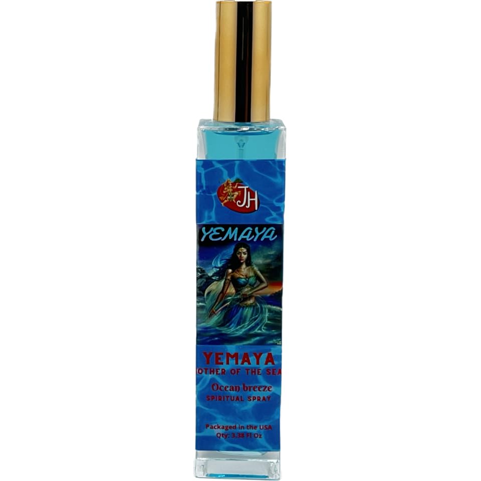 Generic Spiritual Esoteric Perfume -Yemaya (Mother of the Seas) -Eau de Toilette (3.38oz) -Santeria,Yemaya,Esoteric,Spiritual,Botanica,Wicca,Pagan