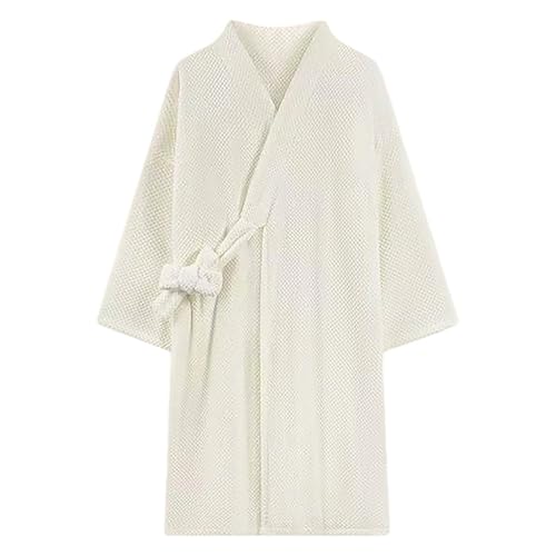 Bata para hombre mullida y transpirable ideal para relajarse en el spa 5