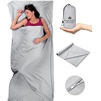Amazon | The Friendly Swede 寝袋ライナー 超軽量 - ホテル用薄型
