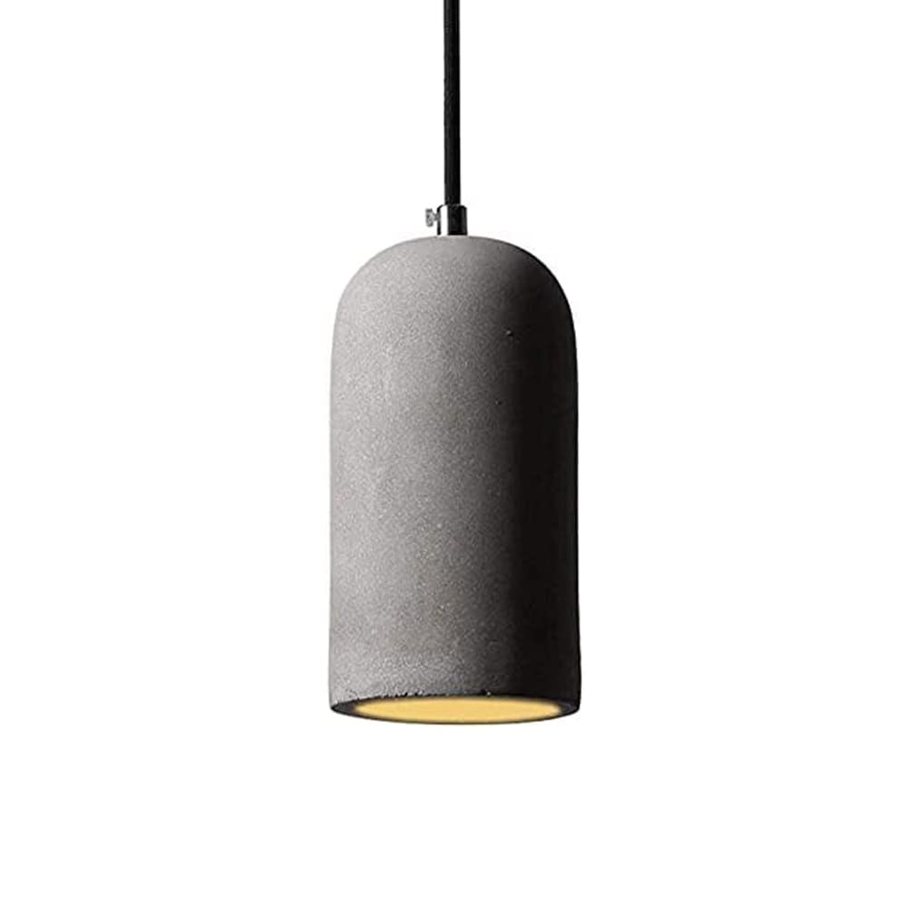 Lámpara de concreto moderna y sofisticada con cable textil para proyectos de interiorismo 8