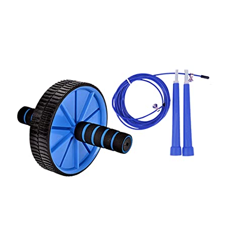 Griffin Home Workout Set Core Fitness Ab Roller with Skipping Rope High Speed Cable Jump Rope Men's Strength Training Women Exercise at Home Strength Training Fitness Kit Home-image-28