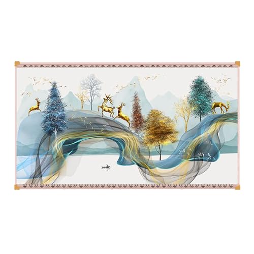 Calentador Pared, Calentador Imagen Ahorro EnergíA 800 W Calentador Slient Bajo Consumo con FuncióN Calor RáPido para Casa, Oficina, Dormitorio, Baño,A