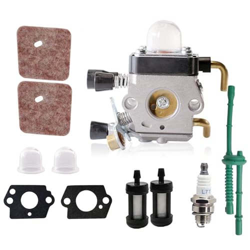 IOMNIBI FS38 FS45 FS46 Carburetor for STIHL FS55 FS45C FS46C FS55C FS55R FS55RC HL45 String Trimmer Weed Eater C1Q-s97 C1Q-S186