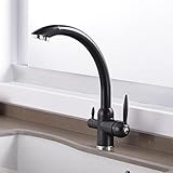 water fountain water bottle filler attachment 360 rotation: flexible adjustment, 360 rotation, easy and simple to rotate in all directions, will not hit anything. the kitchen faucet is ideal for use in large sink or double sinks, cleaning the sink.