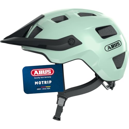 ABUS MTB-Helm MoTrip - robuster Fahrradhelm mit höhenverstellbarem Schirm...