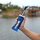 TRIWONDER TPU Faltbarer Trinkflaschen, Soft Flask, Wasserflasche BPA-Frei Sportflasche für Trinkrucksack Fahrrad Sport (Strohhalm)